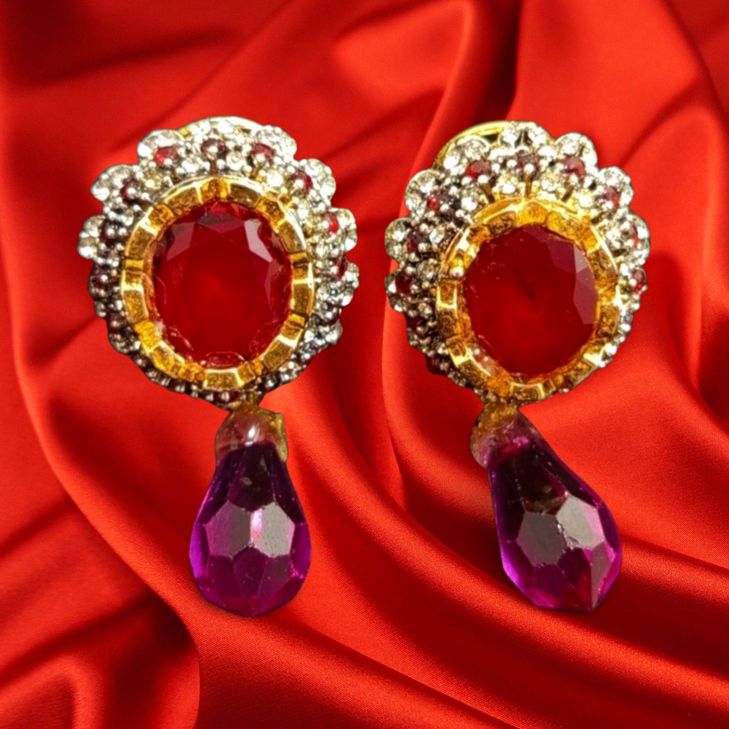 Ear Studs in Crystals