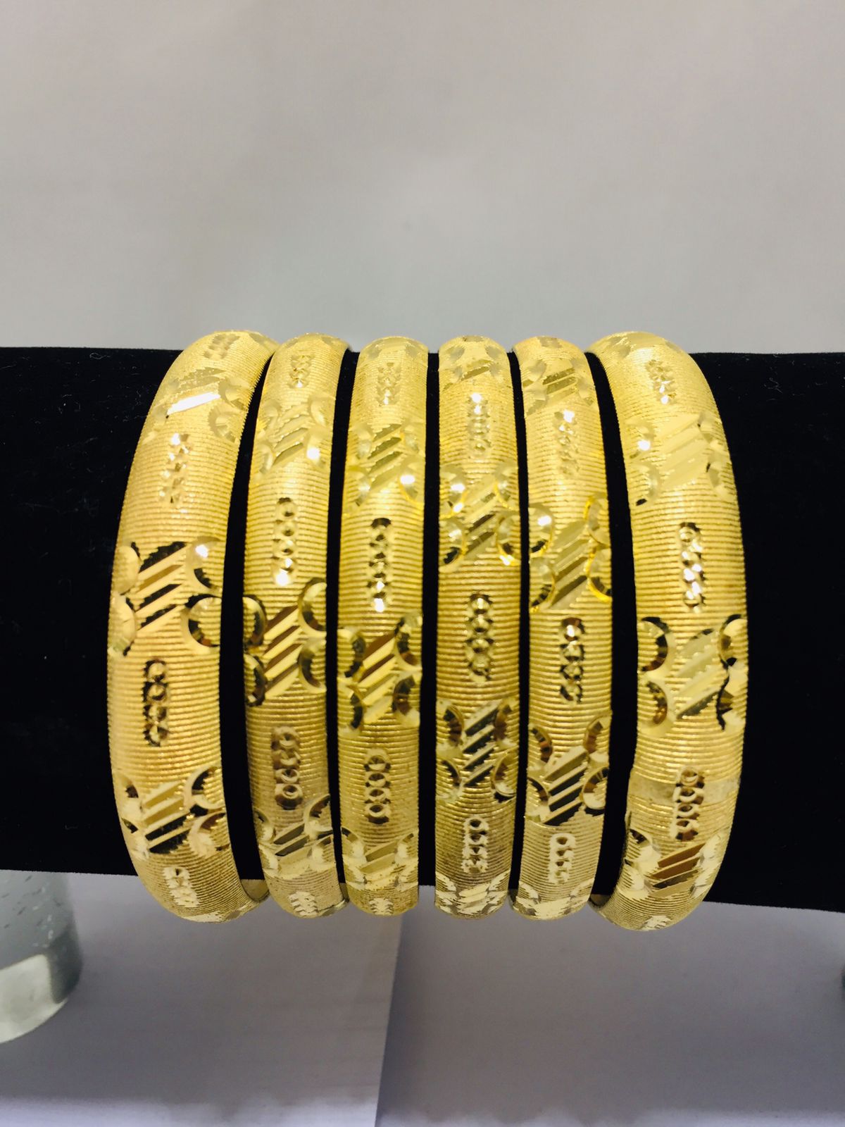 Bangle Set Matt FInish and Shine