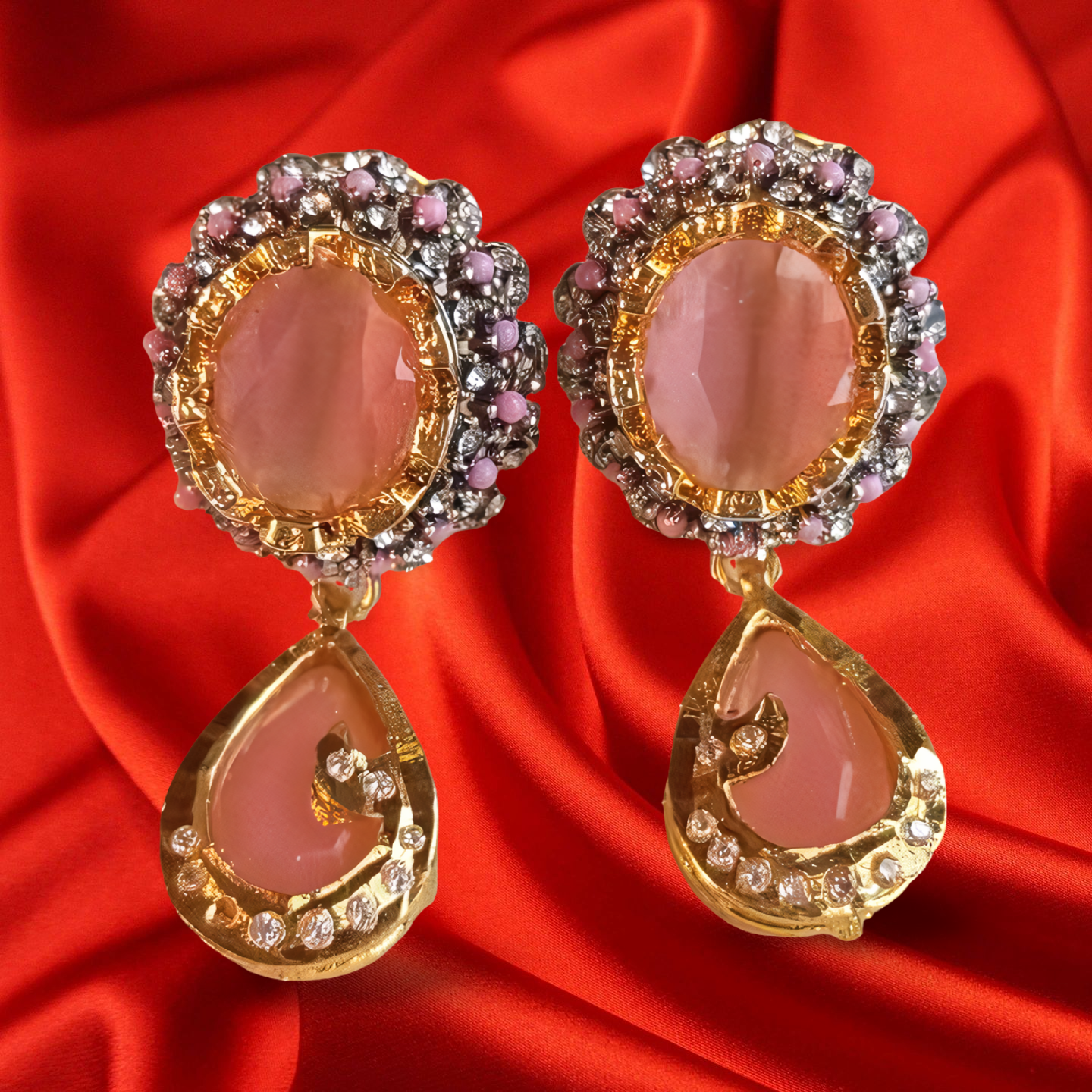 Ear Studs in Crystals