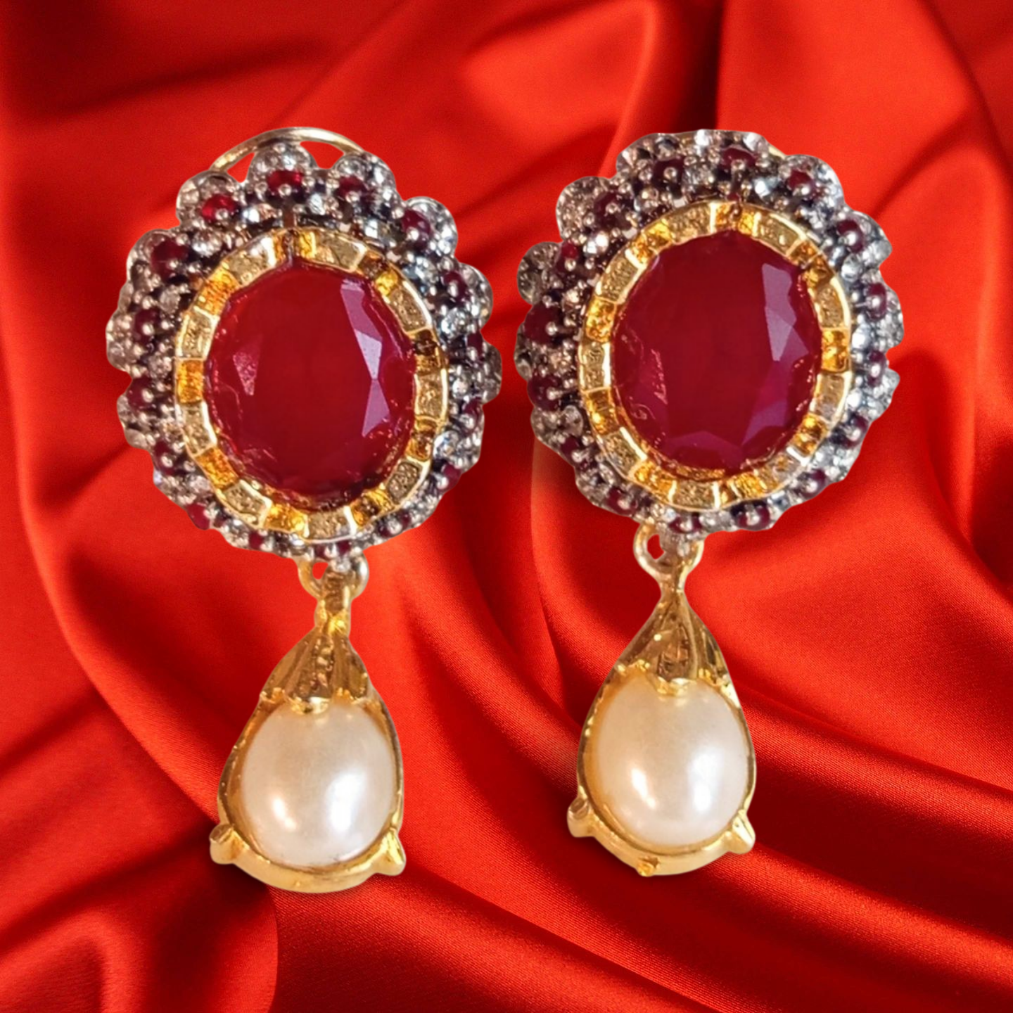 Ear Studs in Crystals