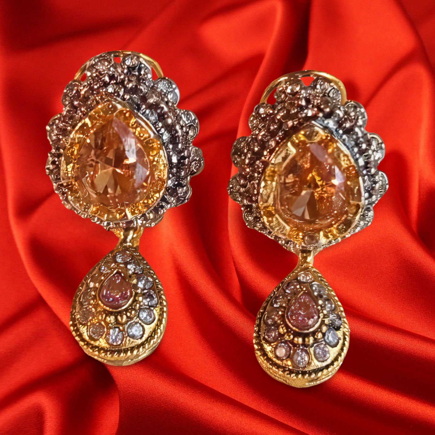 Ear Studs in Crystals