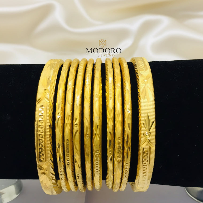 Plain Bangle and Karra
