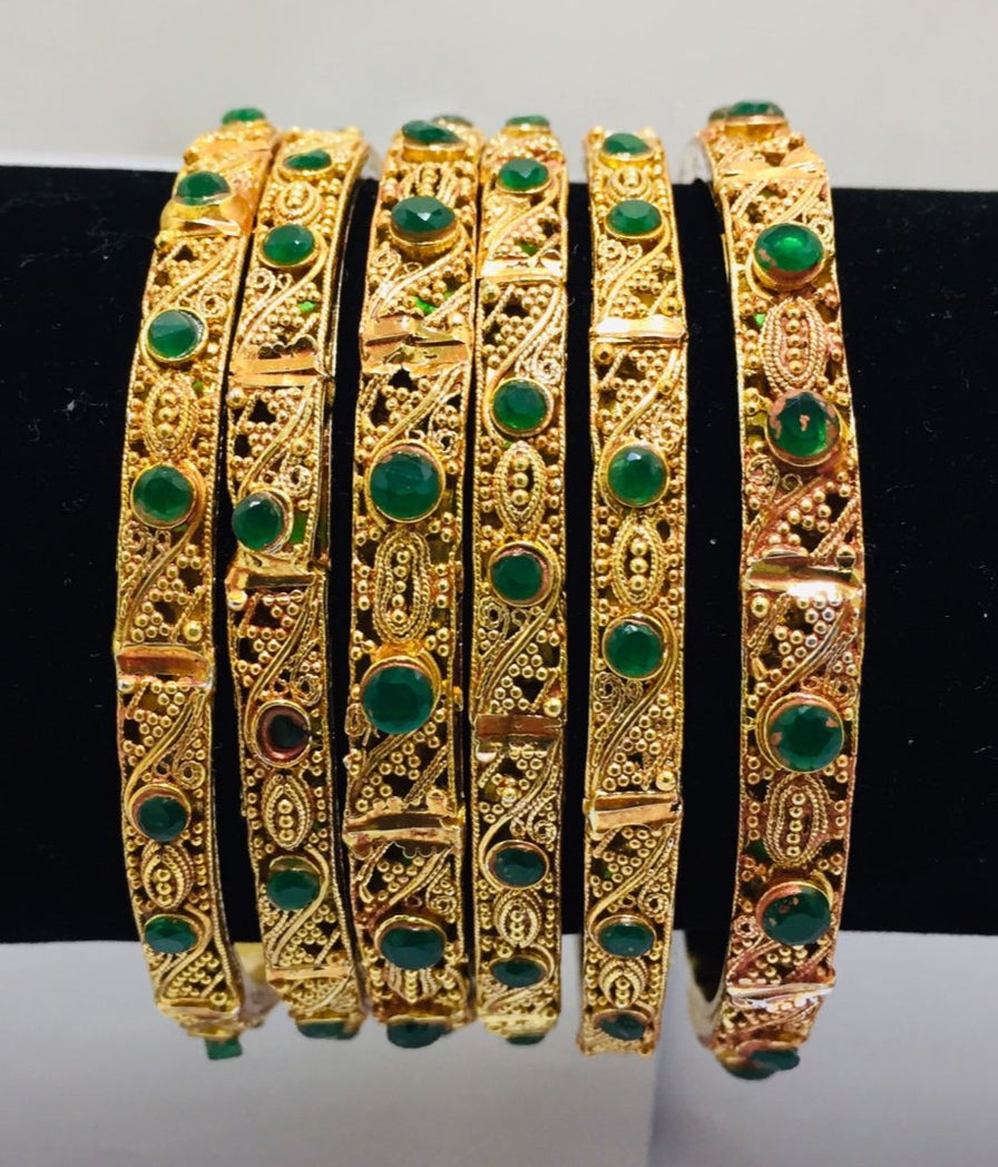 Bangles with Classic Finish Green