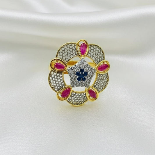 Ring Hand-made and Stones Antique