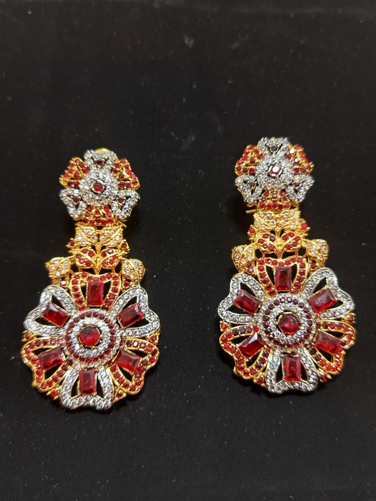 Earrings Stone Studded
