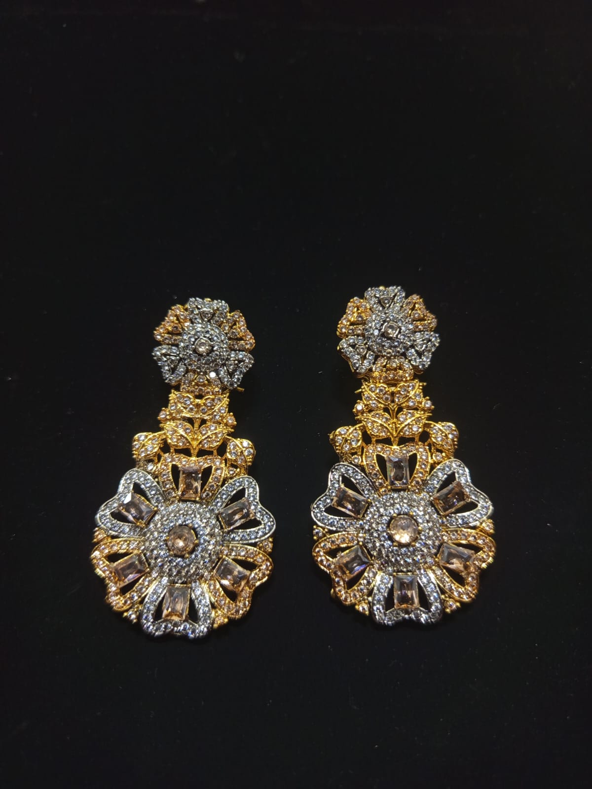 Earrings Stone Studded