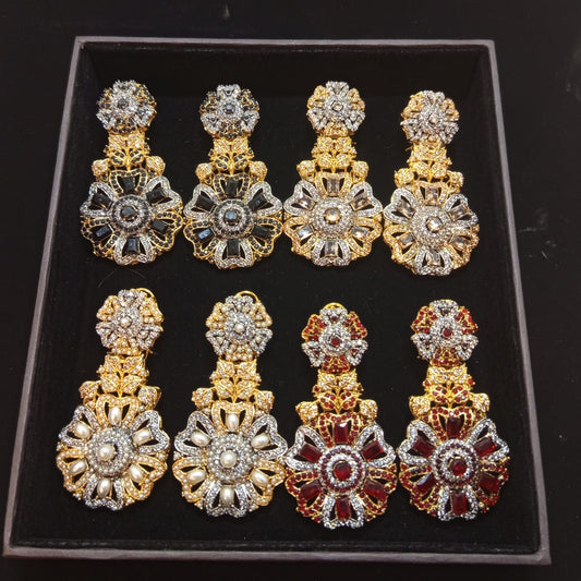 Earrings Stone Studded