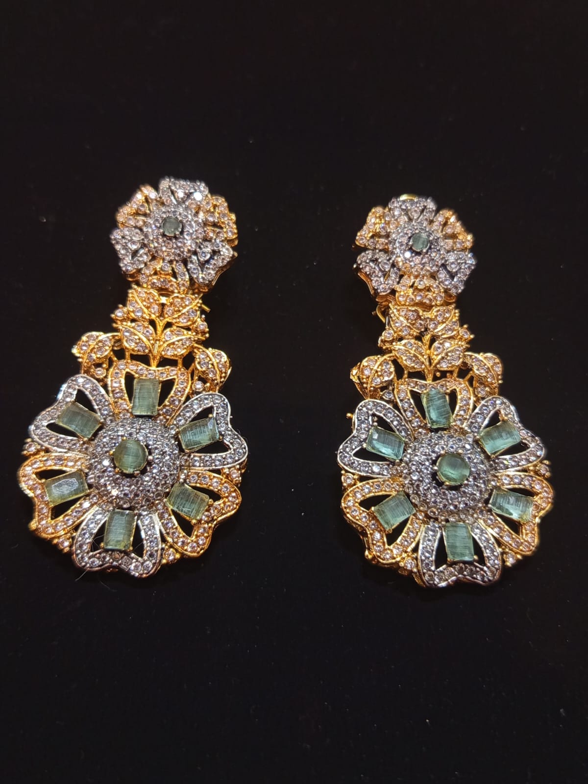 Earrings Stone Studded