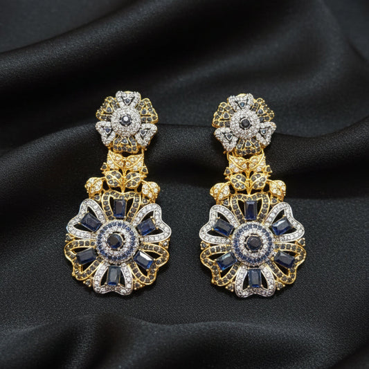 Earring with stones